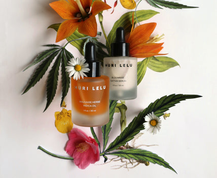 Muri Lelu Products with flowers