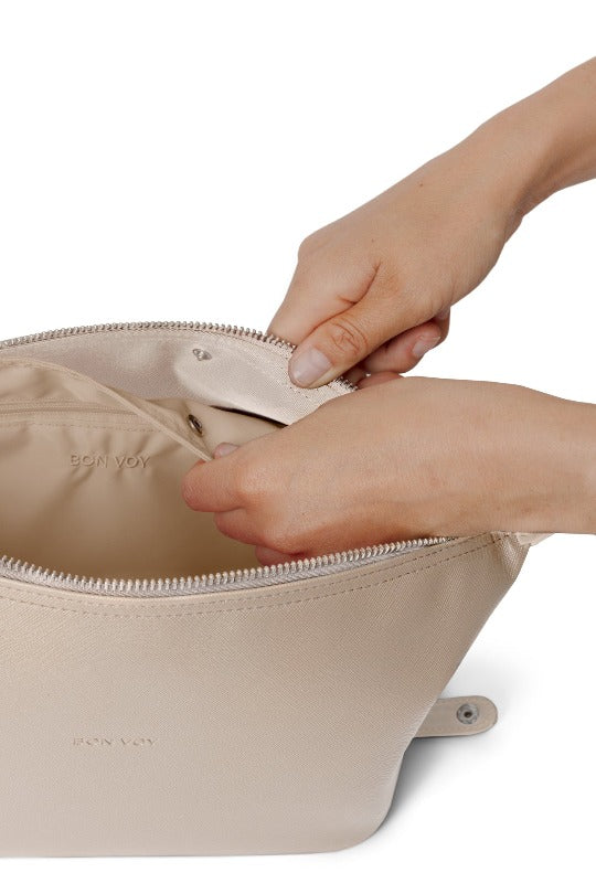 Getaway Toiletry Bag Large beige/beige