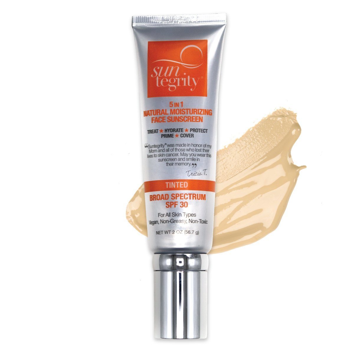 Suntegrity Face 5 in 1 SPF30 Skincare - Sunscreen Suntegrity Skincare 